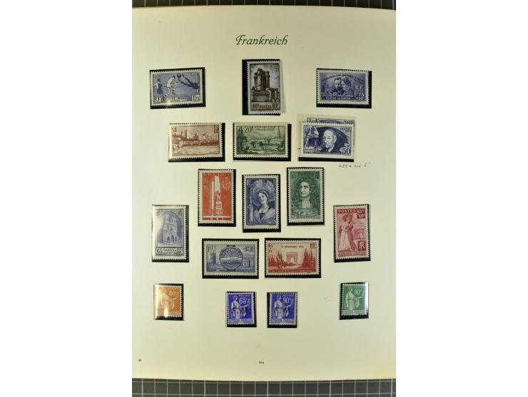 1849/1980, postfrische, ungebrauchte und gestempelte reichhaltige Sammlung mit u.a. Mi.-Nr. 1, 2, 5, 7, 8, 17, 32, 128-35, Bl