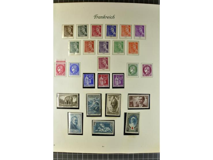 1849/1980, postfrische, ungebrauchte und gestempelte reichhaltige Sammlung mit u.a. Mi.-Nr. 1, 2, 5, 7, 8, 17, 32, 128-35, Bl