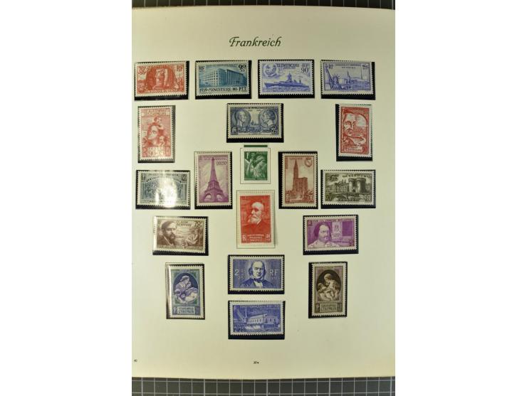 1849/1980, postfrische, ungebrauchte und gestempelte reichhaltige Sammlung mit u.a. Mi.-Nr. 1, 2, 5, 7, 8, 17, 32, 128-35, Bl