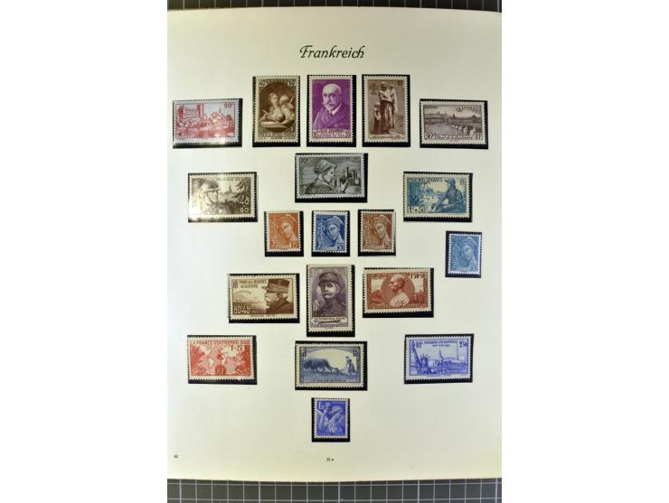 1849/1980, postfrische, ungebrauchte und gestempelte reichhaltige Sammlung mit u.a. Mi.-Nr. 1, 2, 5, 7, 8, 17, 32, 128-35, Bl