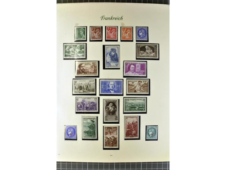 1849/1980, postfrische, ungebrauchte und gestempelte reichhaltige Sammlung mit u.a. Mi.-Nr. 1, 2, 5, 7, 8, 17, 32, 128-35, Bl