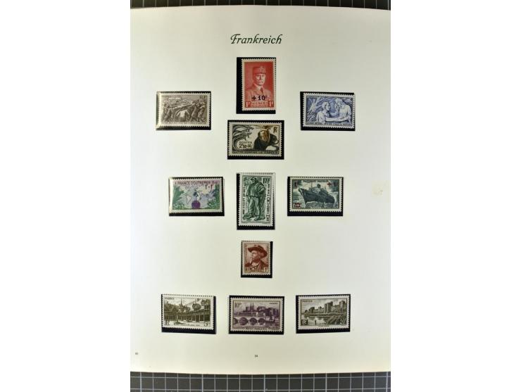 1849/1980, postfrische, ungebrauchte und gestempelte reichhaltige Sammlung mit u.a. Mi.-Nr. 1, 2, 5, 7, 8, 17, 32, 128-35, Bl