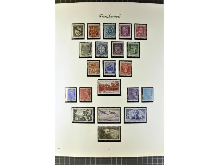 1849/1980, postfrische, ungebrauchte und gestempelte reichhaltige Sammlung mit u.a. Mi.-Nr. 1, 2, 5, 7, 8, 17, 32, 128-35, Bl