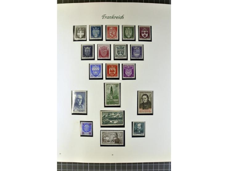 1849/1980, postfrische, ungebrauchte und gestempelte reichhaltige Sammlung mit u.a. Mi.-Nr. 1, 2, 5, 7, 8, 17, 32, 128-35, Bl