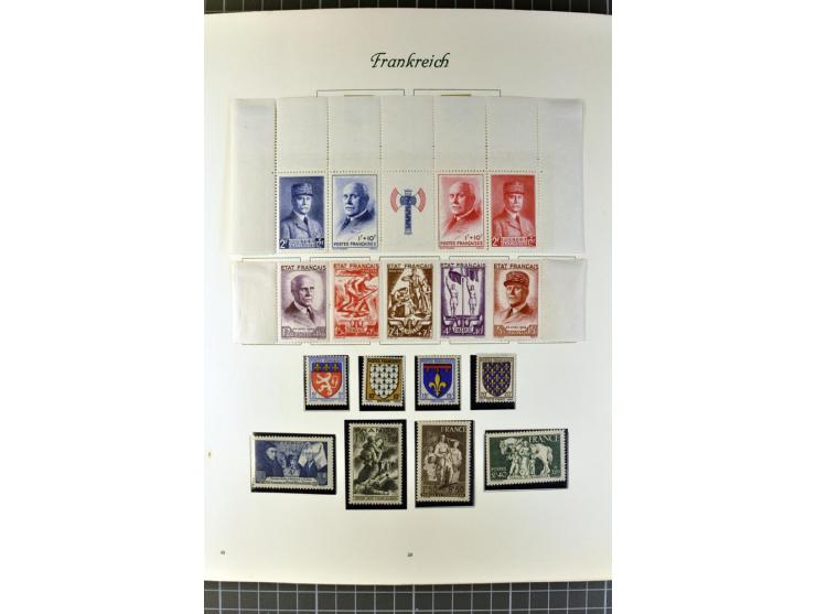 1849/1980, postfrische, ungebrauchte und gestempelte reichhaltige Sammlung mit u.a. Mi.-Nr. 1, 2, 5, 7, 8, 17, 32, 128-35, Bl