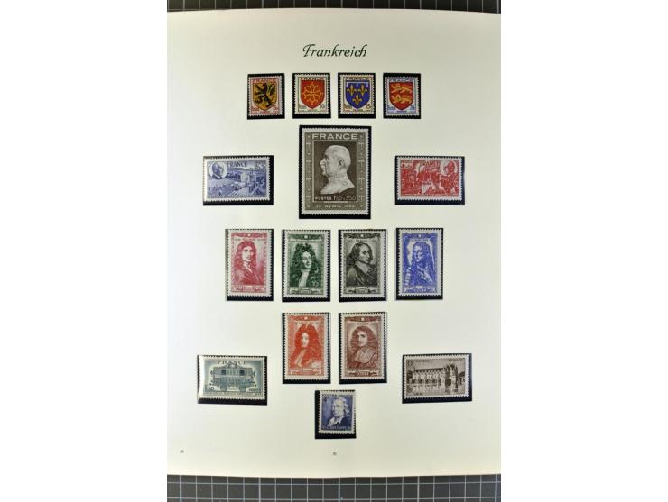 1849/1980, postfrische, ungebrauchte und gestempelte reichhaltige Sammlung mit u.a. Mi.-Nr. 1, 2, 5, 7, 8, 17, 32, 128-35, Bl