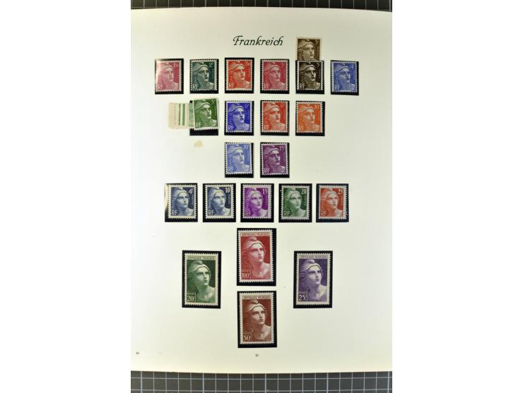 1849/1980, postfrische, ungebrauchte und gestempelte reichhaltige Sammlung mit u.a. Mi.-Nr. 1, 2, 5, 7, 8, 17, 32, 128-35, Bl