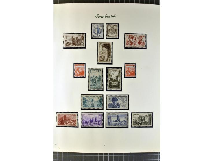 1849/1980, postfrische, ungebrauchte und gestempelte reichhaltige Sammlung mit u.a. Mi.-Nr. 1, 2, 5, 7, 8, 17, 32, 128-35, Bl