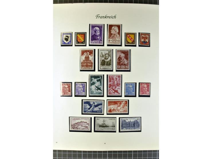 1849/1980, postfrische, ungebrauchte und gestempelte reichhaltige Sammlung mit u.a. Mi.-Nr. 1, 2, 5, 7, 8, 17, 32, 128-35, Bl