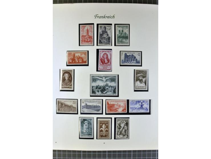 1849/1980, postfrische, ungebrauchte und gestempelte reichhaltige Sammlung mit u.a. Mi.-Nr. 1, 2, 5, 7, 8, 17, 32, 128-35, Bl