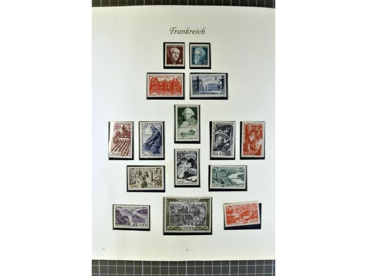 1849/1980, postfrische, ungebrauchte und gestempelte reichhaltige Sammlung mit u.a. Mi.-Nr. 1, 2, 5, 7, 8, 17, 32, 128-35, Bl