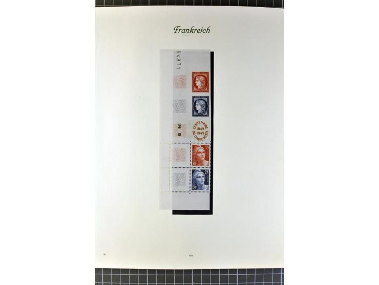 1849/1980, postfrische, ungebrauchte und gestempelte reichhaltige Sammlung mit u.a. Mi.-Nr. 1, 2, 5, 7, 8, 17, 32, 128-35, Bl