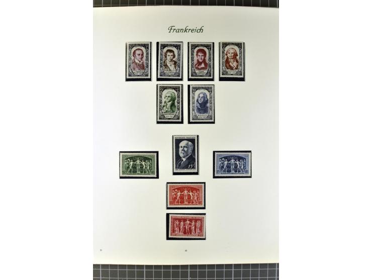 1849/1980, postfrische, ungebrauchte und gestempelte reichhaltige Sammlung mit u.a. Mi.-Nr. 1, 2, 5, 7, 8, 17, 32, 128-35, Bl