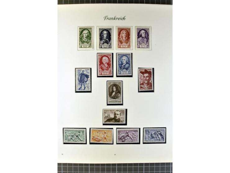 1849/1980, postfrische, ungebrauchte und gestempelte reichhaltige Sammlung mit u.a. Mi.-Nr. 1, 2, 5, 7, 8, 17, 32, 128-35, Bl