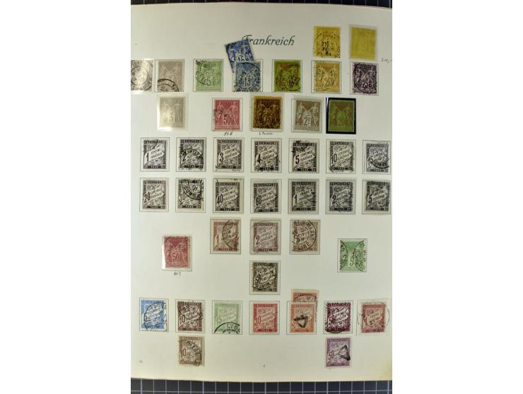 1849/1980, postfrische, ungebrauchte und gestempelte reichhaltige Sammlung mit u.a. Mi.-Nr. 1, 2, 5, 7, 8, 17, 32, 128-35, Bl