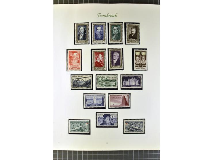1849/1980, postfrische, ungebrauchte und gestempelte reichhaltige Sammlung mit u.a. Mi.-Nr. 1, 2, 5, 7, 8, 17, 32, 128-35, Bl