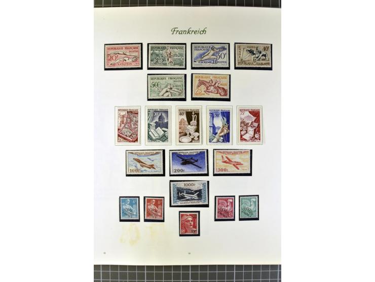 1849/1980, postfrische, ungebrauchte und gestempelte reichhaltige Sammlung mit u.a. Mi.-Nr. 1, 2, 5, 7, 8, 17, 32, 128-35, Bl