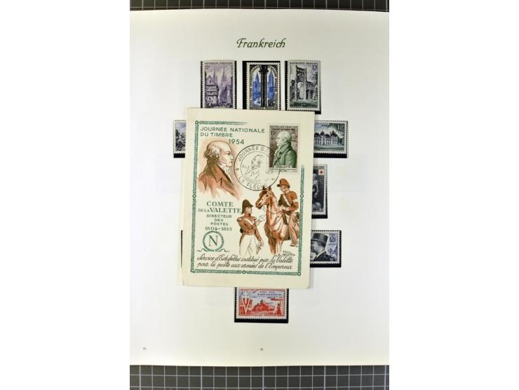 1849/1980, postfrische, ungebrauchte und gestempelte reichhaltige Sammlung mit u.a. Mi.-Nr. 1, 2, 5, 7, 8, 17, 32, 128-35, Bl