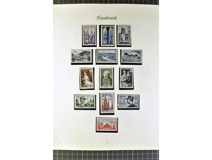 1849/1980, postfrische, ungebrauchte und gestempelte reichhaltige Sammlung mit u.a. Mi.-Nr. 1, 2, 5, 7, 8, 17, 32, 128-35, Bl