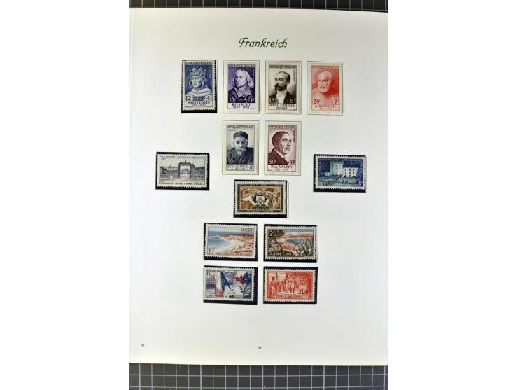 1849/1980, postfrische, ungebrauchte und gestempelte reichhaltige Sammlung mit u.a. Mi.-Nr. 1, 2, 5, 7, 8, 17, 32, 128-35, Bl