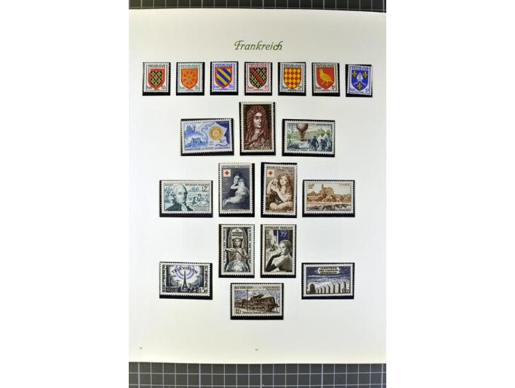 1849/1980, postfrische, ungebrauchte und gestempelte reichhaltige Sammlung mit u.a. Mi.-Nr. 1, 2, 5, 7, 8, 17, 32, 128-35, Bl