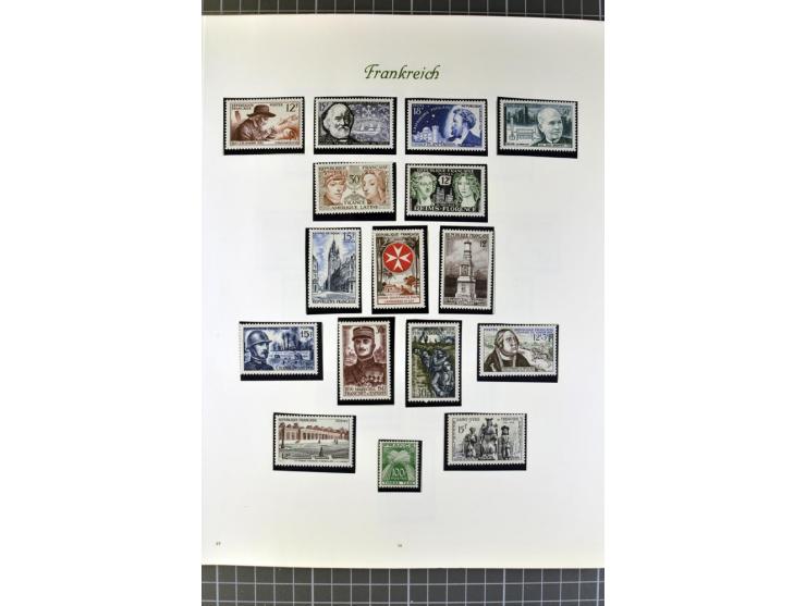 1849/1980, postfrische, ungebrauchte und gestempelte reichhaltige Sammlung mit u.a. Mi.-Nr. 1, 2, 5, 7, 8, 17, 32, 128-35, Bl