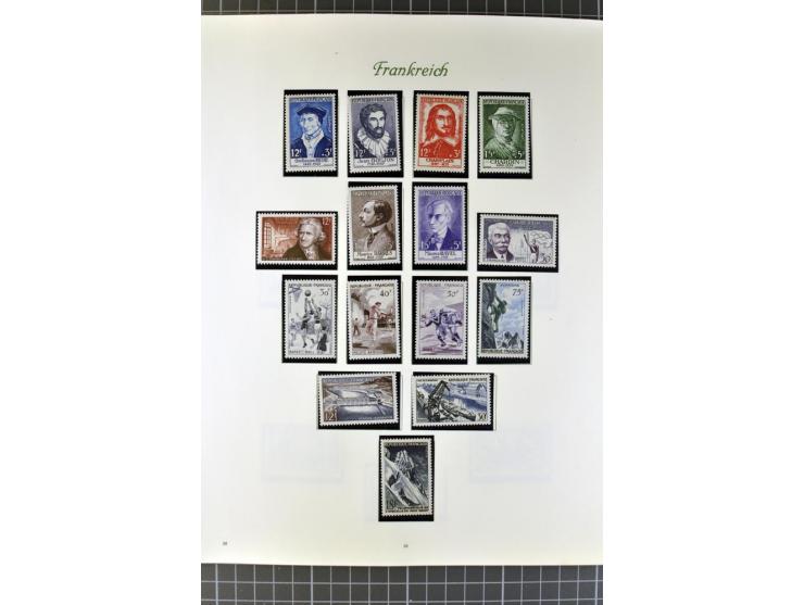 1849/1980, postfrische, ungebrauchte und gestempelte reichhaltige Sammlung mit u.a. Mi.-Nr. 1, 2, 5, 7, 8, 17, 32, 128-35, Bl