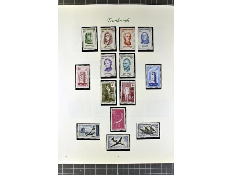 1849/1980, postfrische, ungebrauchte und gestempelte reichhaltige Sammlung mit u.a. Mi.-Nr. 1, 2, 5, 7, 8, 17, 32, 128-35, Bl