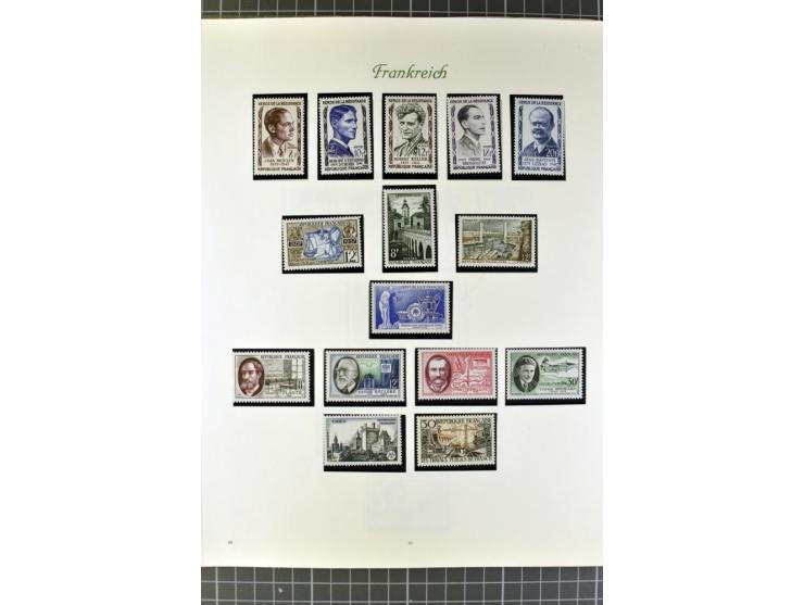1849/1980, postfrische, ungebrauchte und gestempelte reichhaltige Sammlung mit u.a. Mi.-Nr. 1, 2, 5, 7, 8, 17, 32, 128-35, Bl