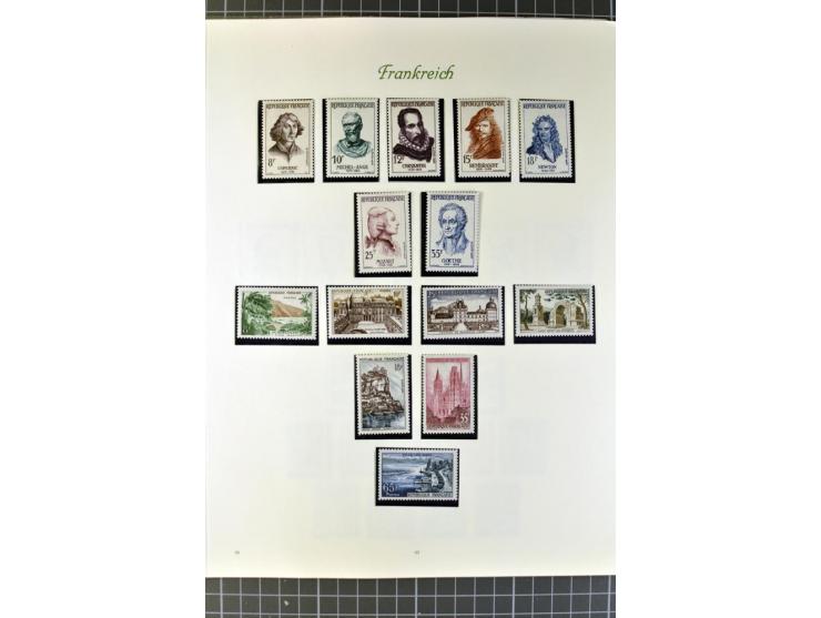1849/1980, postfrische, ungebrauchte und gestempelte reichhaltige Sammlung mit u.a. Mi.-Nr. 1, 2, 5, 7, 8, 17, 32, 128-35, Bl