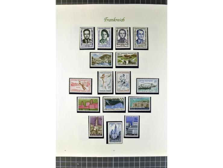 1849/1980, postfrische, ungebrauchte und gestempelte reichhaltige Sammlung mit u.a. Mi.-Nr. 1, 2, 5, 7, 8, 17, 32, 128-35, Bl