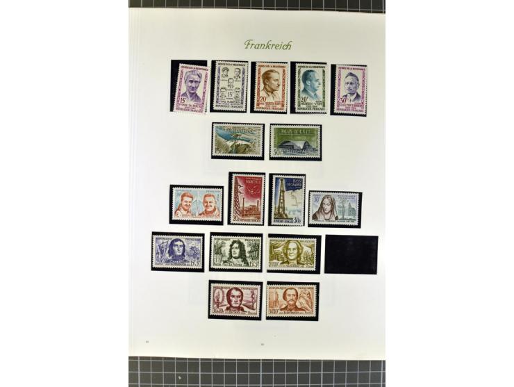 1849/1980, postfrische, ungebrauchte und gestempelte reichhaltige Sammlung mit u.a. Mi.-Nr. 1, 2, 5, 7, 8, 17, 32, 128-35, Bl