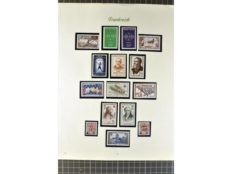 1849/1980, postfrische, ungebrauchte und gestempelte reichhaltige Sammlung mit u.a. Mi.-Nr. 1, 2, 5, 7, 8, 17, 32, 128-35, Bl