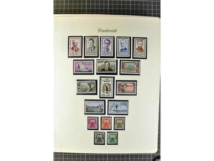 1849/1980, postfrische, ungebrauchte und gestempelte reichhaltige Sammlung mit u.a. Mi.-Nr. 1, 2, 5, 7, 8, 17, 32, 128-35, Bl