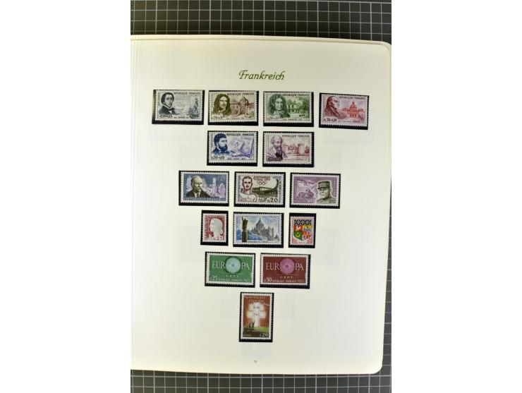 1849/1980, postfrische, ungebrauchte und gestempelte reichhaltige Sammlung mit u.a. Mi.-Nr. 1, 2, 5, 7, 8, 17, 32, 128-35, Bl