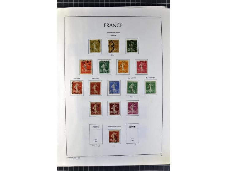 1849/2007, postfrische, ungebrauchte und gestempelte Sammlung mit einer Vielzahl von guten Werten und Sätzen, oft in beiden E
