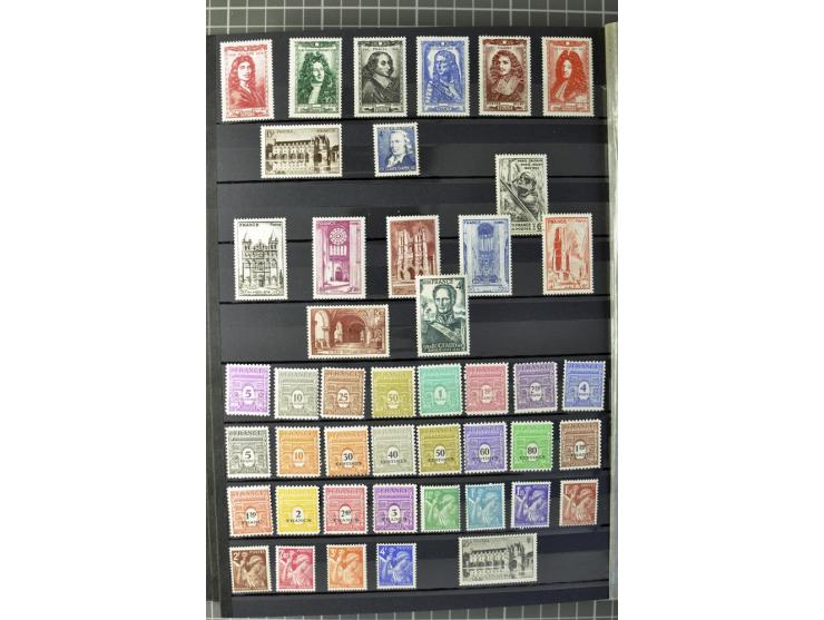 1849/2007, postfrische, ungebrauchte und gestempelte Sammlung mit einer Vielzahl von guten Werten und Sätzen, oft in beiden E