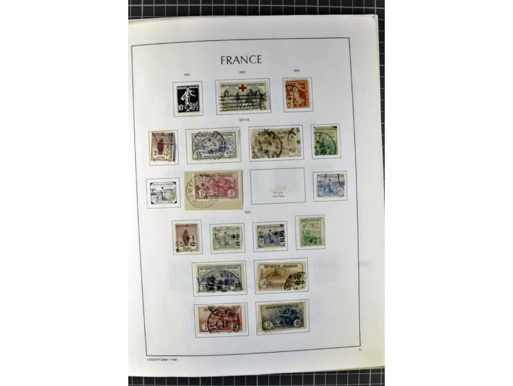 1849/2007, postfrische, ungebrauchte und gestempelte Sammlung mit einer Vielzahl von guten Werten und Sätzen, oft in beiden E