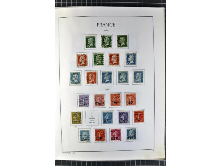 1849/2007, postfrische, ungebrauchte und gestempelte Sammlung mit einer Vielzahl von guten Werten und Sätzen, oft in beiden E