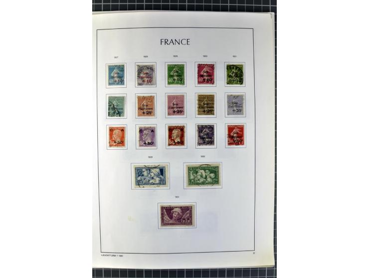 1849/2007, postfrische, ungebrauchte und gestempelte Sammlung mit einer Vielzahl von guten Werten und Sätzen, oft in beiden E