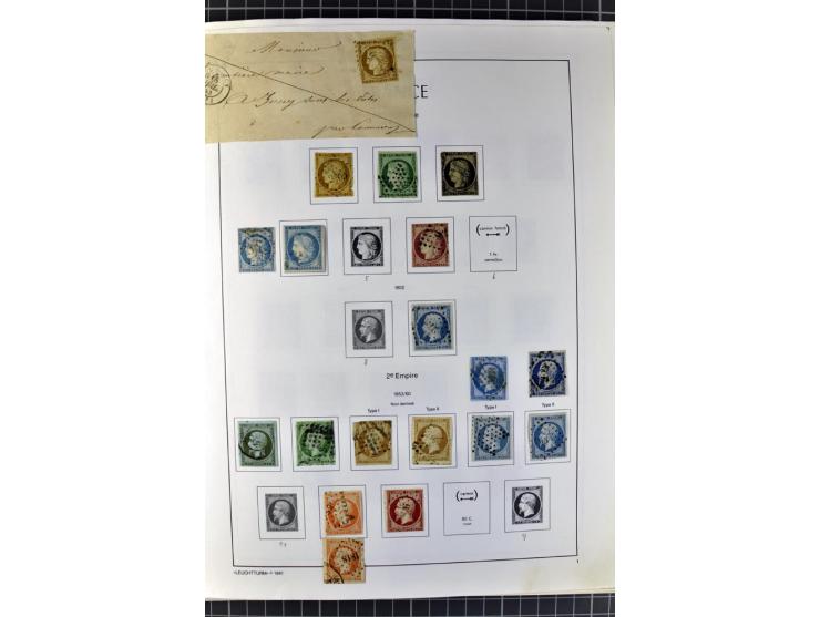 1849/2007, postfrische, ungebrauchte und gestempelte Sammlung mit einer Vielzahl von guten Werten und Sätzen, oft in beiden E