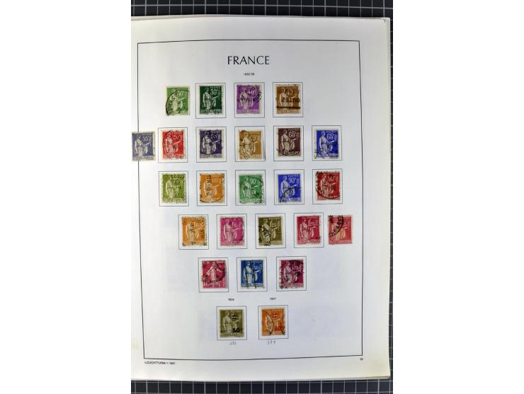 1849/2007, postfrische, ungebrauchte und gestempelte Sammlung mit einer Vielzahl von guten Werten und Sätzen, oft in beiden E