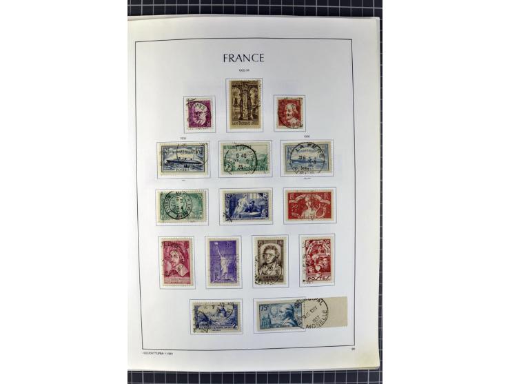 1849/2007, postfrische, ungebrauchte und gestempelte Sammlung mit einer Vielzahl von guten Werten und Sätzen, oft in beiden E