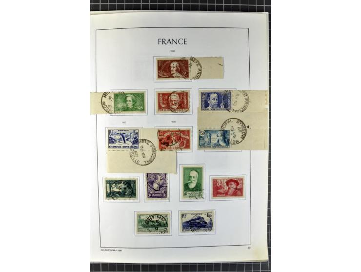 1849/2007, postfrische, ungebrauchte und gestempelte Sammlung mit einer Vielzahl von guten Werten und Sätzen, oft in beiden E