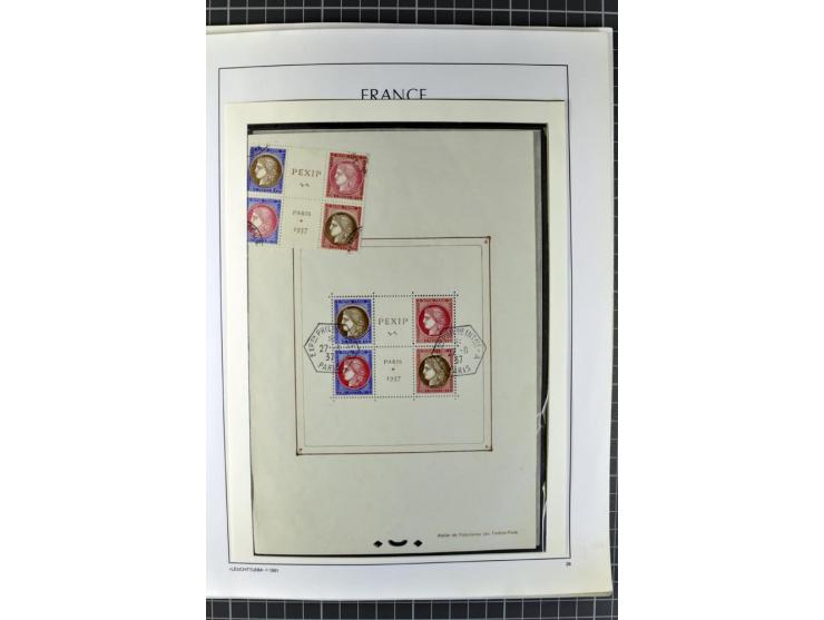 1849/2007, postfrische, ungebrauchte und gestempelte Sammlung mit einer Vielzahl von guten Werten und Sätzen, oft in beiden E