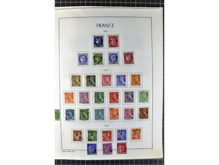 1849/2007, postfrische, ungebrauchte und gestempelte Sammlung mit einer Vielzahl von guten Werten und Sätzen, oft in beiden E