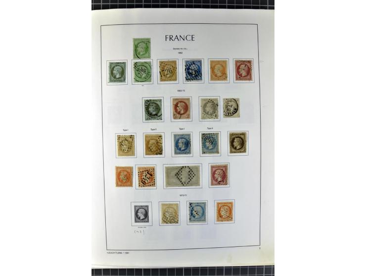 1849/2007, postfrische, ungebrauchte und gestempelte Sammlung mit einer Vielzahl von guten Werten und Sätzen, oft in beiden E