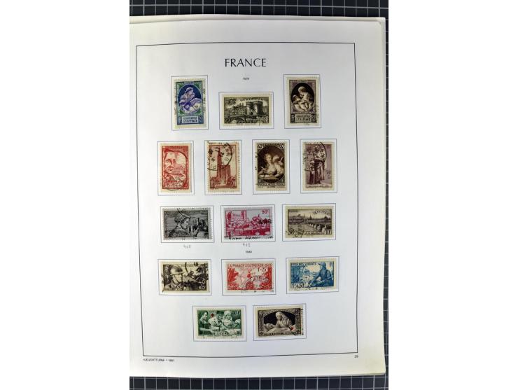 1849/2007, postfrische, ungebrauchte und gestempelte Sammlung mit einer Vielzahl von guten Werten und Sätzen, oft in beiden E