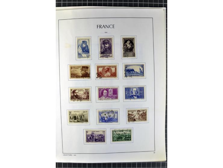 1849/2007, postfrische, ungebrauchte und gestempelte Sammlung mit einer Vielzahl von guten Werten und Sätzen, oft in beiden E