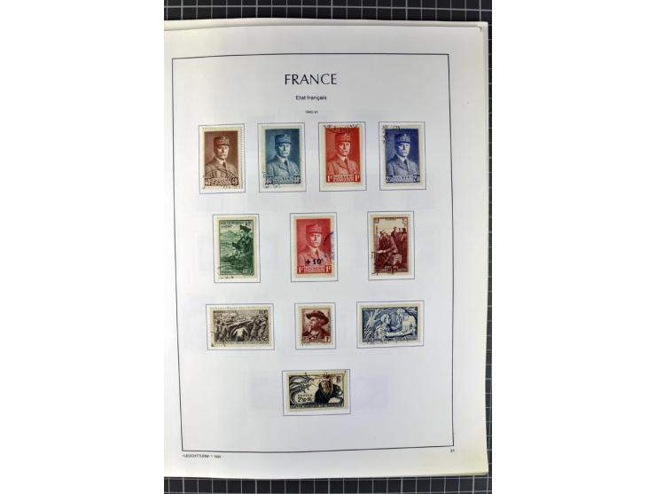 1849/2007, postfrische, ungebrauchte und gestempelte Sammlung mit einer Vielzahl von guten Werten und Sätzen, oft in beiden E
